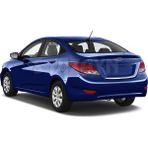 DRS Tuning Hyundai Accent Blue 2011 Üzeri Krom Bagaj Alt Çıta