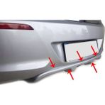 Drs Tuning Hyundai I20 Arka Orta Tampon (Difüzör) Fiber 2012-2014