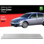 Drs Tuning Opel Astra H Sd Krom Cam Çıtası 4 Prç 2008 Üzeri
