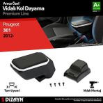 Drs Tuning Peugeot 301 Abs Vidalı Kol Dayama Kolçak Gri 2012 Üzeri A+Kalite