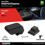 Drs Tuning Peugeot 301 Abs Vidalı Kol Dayama Kolçak Siyah 2012 Üzeri A+Kalite