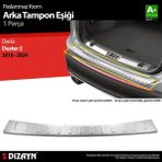 Drs Tuning S-Dizayn Dacia Duster Krom Arka Tampon Eşiği 2018-2023