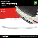 Drs Tuning S-Dizayn Hyundai Tucson 4 Krom Arka Tampon Eşiği 2021 Üzeri
