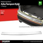 Drs Tuning S-Dizayn Nissan Juke Krom Arka Tampon Eşiği 2014 Üzeri