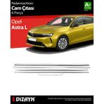 Drs Tuning S-Dizayn Opel Astra L Krom Cam Çıtası 6 Prç 2022 Üzeri