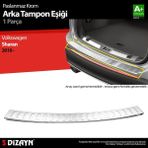 Drs Tuning S-Dizayn Vw Sharan Krom Arka Tampon Eşiği 2010 Üzeri