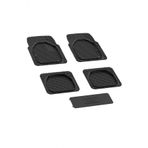 DRS Tuning Shop Opel Crossland 3D Havuzlu Sahler Universal Mat Siyah Paspas