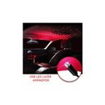 Drs Tuning Usb Led Lazer Atmosfer Animasyon Işığı Projektörü