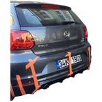 Drs Tuning Volkswagen Polo 6r (2015-2017) Makyajlı Arka Tampon Eki - Difüzör (Plastik)