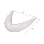 DRT 33 x 35 cm Burun Usturmaça Beyaz 1 Adet