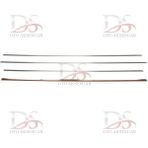 DRY Oto Aksesuar Toyota Corolla Hb /sd 1998 &gt 2003 Cam Çıtası 4 Prç.p. Çelik