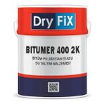 Dryfix Bitümer400 2K Bitüm Poliüretan Esaslı 2K Su Yalıtım Malzemesi 40 Kg Set