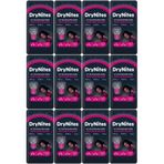 Drynites 8-13 Yaş 30-48 kg Large 108 Adet Kız Alt Islatmalara Karşı Emici Gece Külot Bez