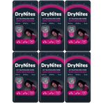 Drynites 8-13 Yaş 30-48 kg Large 54 Adet Kız Alt Islatmalara Karşı Emici Gece Külot Bez