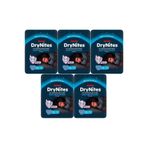 DryNites Emici Gece Külodu, Erkek, 13+ Yaş (48-60 kg), X Large, 45 Adet (5'li Paket x 9)