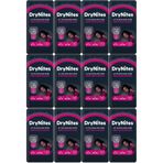 DryNites Emici Gece Külodu Kız, 8-13 Yaş, 30-48 kg, Large, 108 Adet