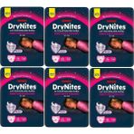 Drynites Emici Gece Külodu/külot Bez Kız 13+ Yaş (48-60KG) x Large 120 Adet Mega Pk (6pk*20) - 15 - 18 Ay