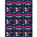 Drynites Emici Gece Külodu/Külot Bez Kız 13+ Yaş (48-60KG) X Large 180 Adet Mega Pk (9PK*20)