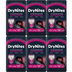 Drynites Kız 4-7 Yaş 17-30 kg 6x10 60 Adet Emici Gece Külodu