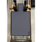 DryTag Reformer Pilates Havlusu, Siyah Biyeli, Çift Taraflı Hızlı Kuruyan Yüksek Emici Mikrofiber kumaş