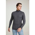 D's Damat 5HF06ORT12007 Regular Fit Antrasit Boğazlı Kazak