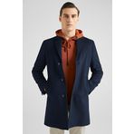 D's Damat 5HF08ORT10000 Regular Fit Lacivert Erkek Palto