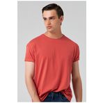 D's Damat 6HC14ORT02006 Kiremit Oversize Erkek T-shirt