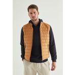 D's Damat 7HF07ORT42611 Regular Fit Safran Yelek Erkek Mont