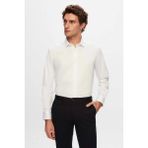 D'S Damat Ds Damat Regular Fit Mavi Düz Nano Care Gömlek 4HE02SG00299M - Beyaz - XL