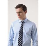 D'S Damat Ds Damat Regular Fit Mavi Klasik Gömlek 4HE02DY05025M - 2XL