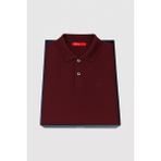 D'S Damat Ds Damat Slim Fit Mürdüm Kutulu Polo Yaka T-Shirt 4HC14ORTKPLO1
