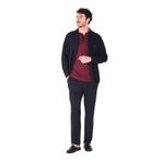 D's Damat Erkek Pijama Takımı, Lacivert, 3'lü Rob Takım, L Beden