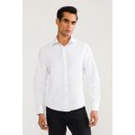 D's Damat Gömlek 802 - Beyaz - XL