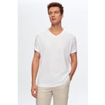 Ds Damat Slim Fit Beyaz T-Shirt 4HC141996755M