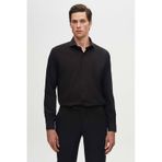 D's Damat Slim Fit Italyan Yaka Erkek Gömlek - Siyah