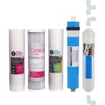 DS Natural Water Su Arıtma Cihazı Filtresi 5'li Filtre Seti Paket 5 Aşama Membran
