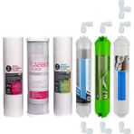 DS Natural Water Su Arıtma Cihazı Filtresi 6'lı Set Paket Aşama Membransız