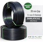 DS Plast 20 mm Deliksiz Damla Sulama Borusu 300 Metre Polietilen Malzeme Dayanıklı Yapı