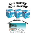 D&S Sağlık 7.5x7.5 cm 150 Adet Steril Emici Kompres Gazlı Bez