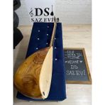 DS Saz Evi Oyma Dut Özel Yapım Kısa Sap Bağlama Saz
