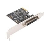 dsheng 1 Bağlantı Noktalı Pci Express Paralel Kart Pcie Denetleyici 1284 Yazıcı Lpt Ieee Ecp Db25 Epp Spp Bir Bağlantı Noktalı Tek Bağlantı Noktalı Bireysel Bağlantı Noktalı Paralel