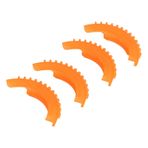 dsheng 4 Adet Drone Pervane Koruma Koruyucu Aksesuarları Bıçaklar Için Tampon, Avata2 Için Çarpışma Önleyici Halka, Pervaneler (ORANGE)