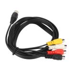 dsheng 5 Pin Erkek Din 4 Dişi Kablo Ses Kablosu Dişi Adaptör Kablosu Dvd Fono Stereo Sistemleri Için Retro Antik Tel Din 5 Pin Vcr, S Video Kabloları