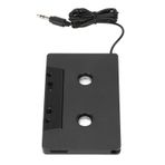 dsheng Araç Kaset Aux Adaptör Adaptörü Alıcı Siyah Cihazlar Bant Için, Pho Abs Için Hoparlör, Kaset Çalar Adaptörleri