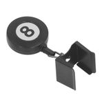 dsheng Bilardo Isteka Tebeşir Tutucu Bilardo Topu Için Esneklik Malzemeleri, Otomatik Kolay Çekme Toka Aracı Metal Kasa Çikolata Şapka Teleskopik Çikolata Kutusu Talk (BLACK)