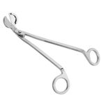 dsheng Mum Kalp Klip 1 Adet Aracı Altın Kaplama Mum Söndürücü Makas Mum Makas Mum Mum Aksesuarları Tarzı Kesiciler Fitiller (SILVER)