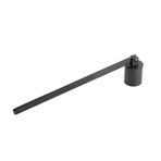 dsheng Mum Kapağı Düz Alet Snuffer Mum Söndürücü Mum Kapağı Alaşımlı Giyim Tarzı Demir Mum Söndürücü Fitiller (BLACK)