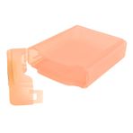 dsheng Sabit Disk Koruma Kutusu Sabit Disk Kutusu 3.5 Şeffaf Abs Neme Dayanıklı Darbeye Dayanıklı Kutu Koruma Çantası Tutucu Kılıf Hdd Depolama Sürücüsü, Dvd Kutuları (kırmızı)