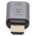 dsheng Tip C - Hd Multimedya Arabirim Adaptörü Usb - Adaptörü Alüminyum Alaşımlı Adaptör Alüminyum Alaşımlı DönüştürüCü Usb C Dişi - Erkek Kablo Adaptörü Paralel Bağlantı (#2)