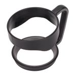 dsheng Tumbler Bardak Kolu Kardan Adam Çift Daire Bardak Tutucu Araba Bardak, Poster Standı Kardan Adam Bardak Için Ekran Tutucu, Tutucu Poster Bardak (BLACK)